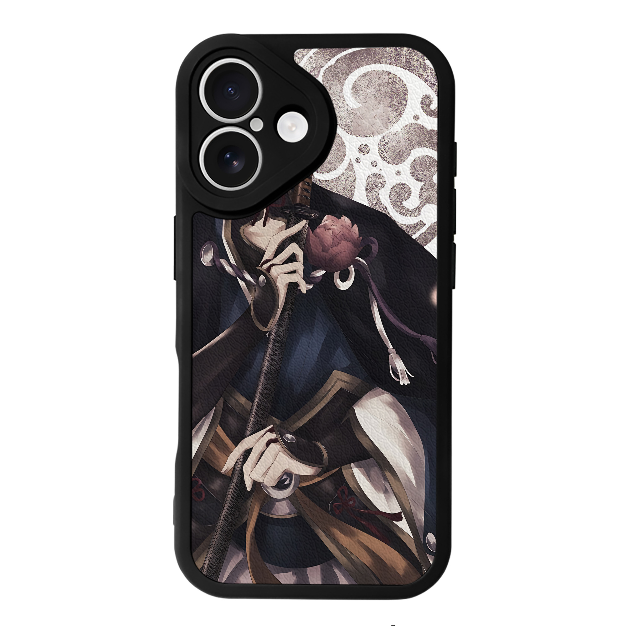 （画像用） 刀剣乱舞 Touken Ranbu 【iPhone 16シリーズ対応】シリコンスマホケース（レザー調） 材質：シリコン